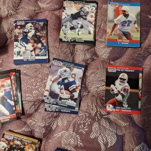 Baseball and football cards